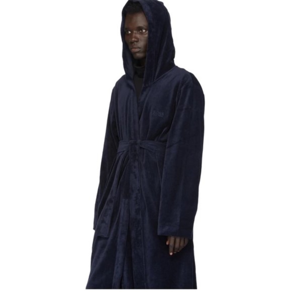Hugo Boss Velour Hooded Robe
